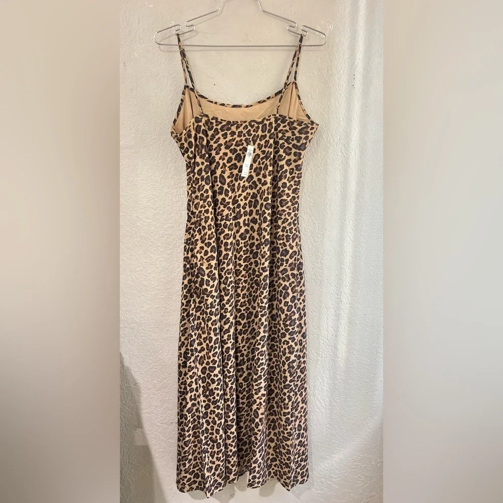 Abercrombie & Fitch The A&F Julia Slip Maxi Dress size Med  NWT 18 1/2” pit
